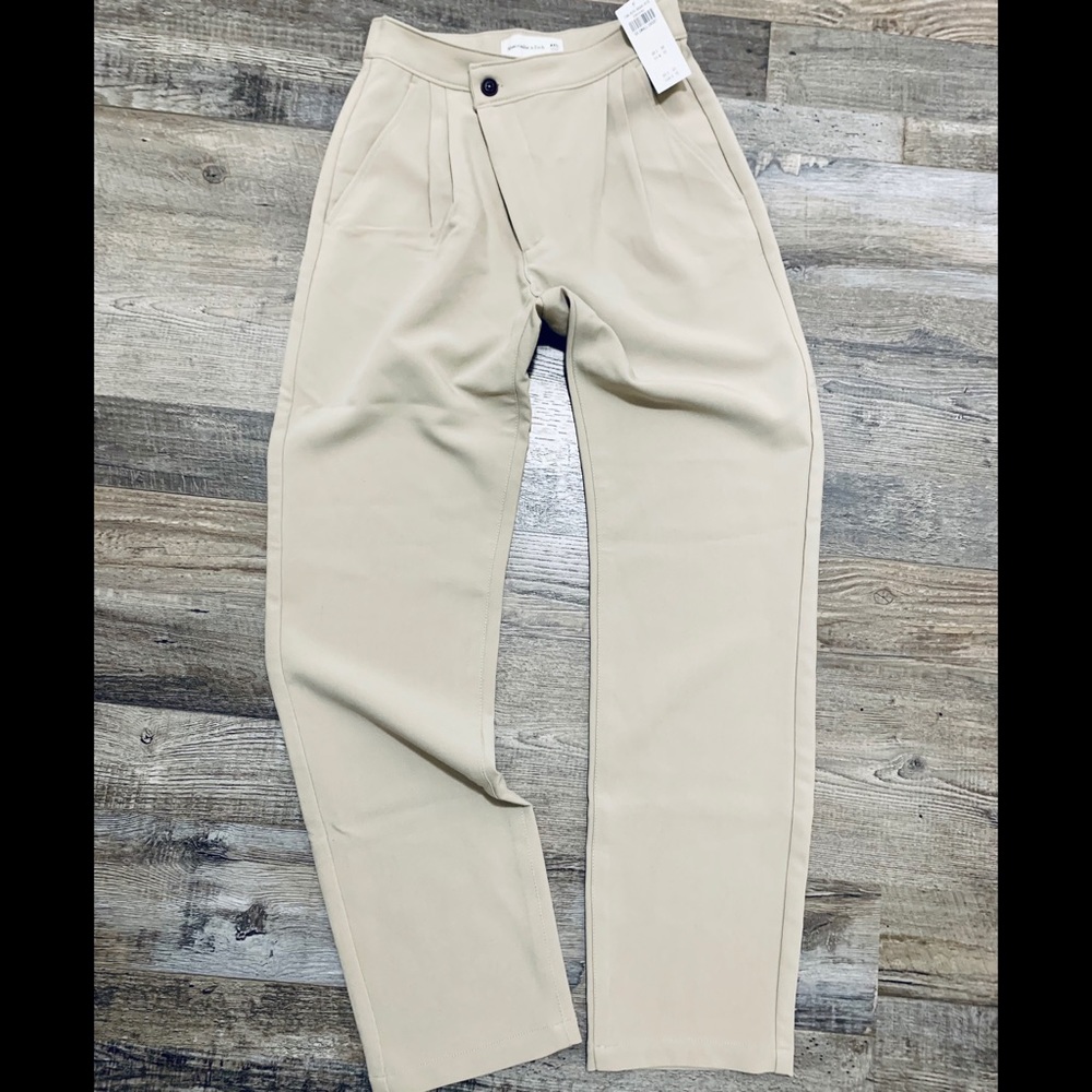 Abercrombie tailored dad pants